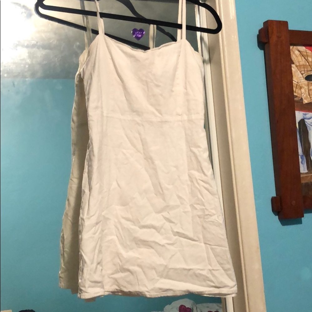 White brandy Melville dress